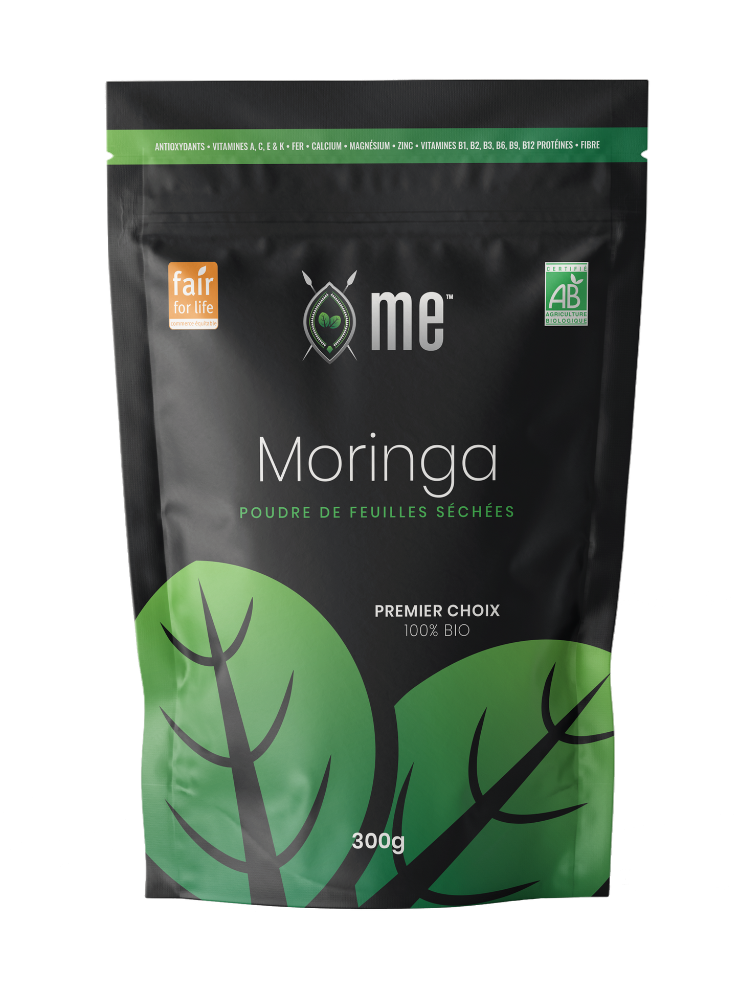 POEDER me® van pure biologische moringa
