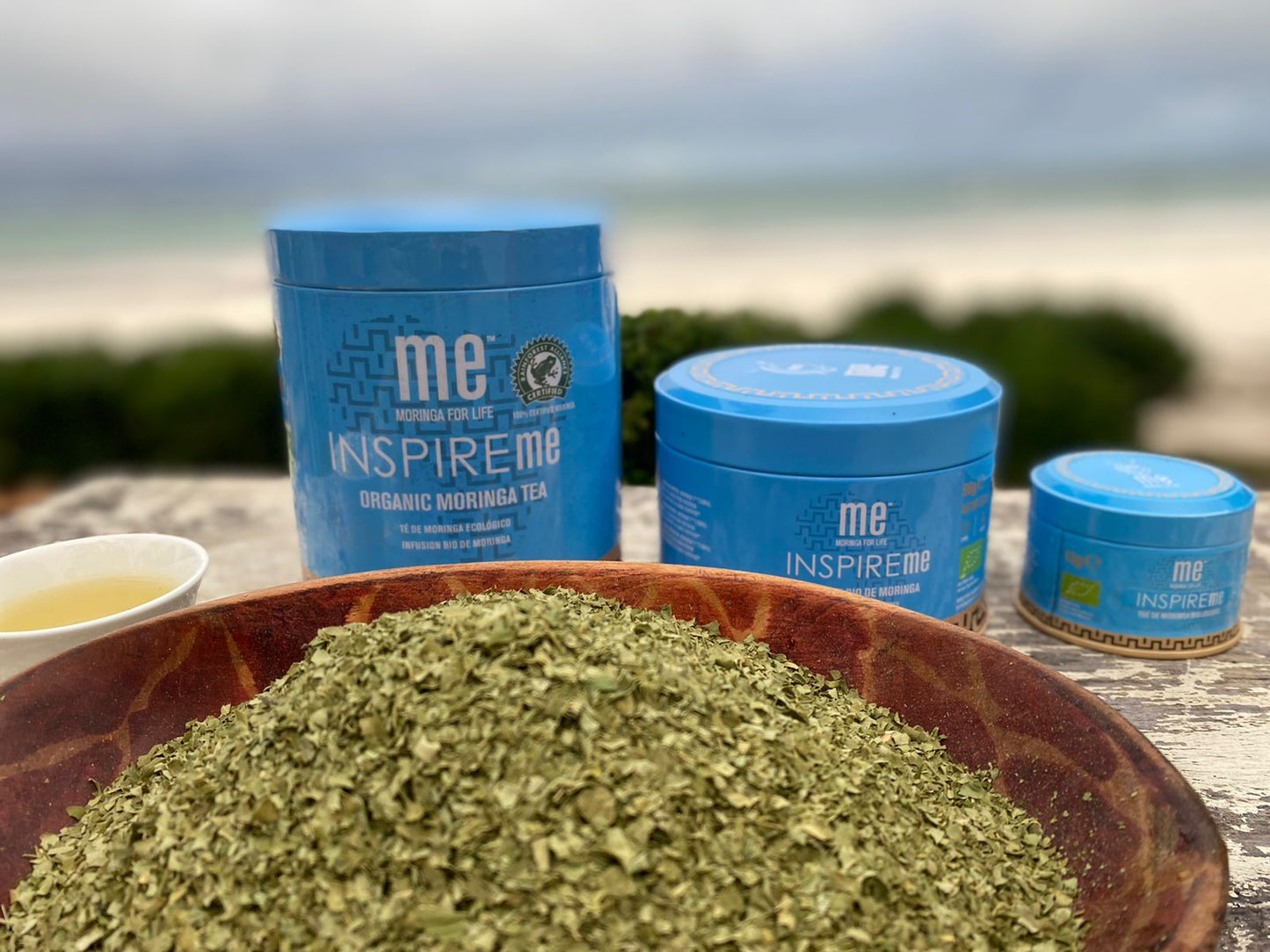 INSPIRE me® infusie van pure biologische moringabladeren
