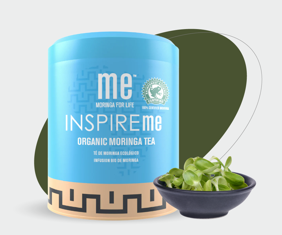 INSPIRE me® infusie van pure biologische moringabladeren