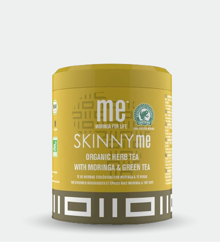 SKINNY me® moringa, groene thee, genmaicha thee, cacao, kaneel...