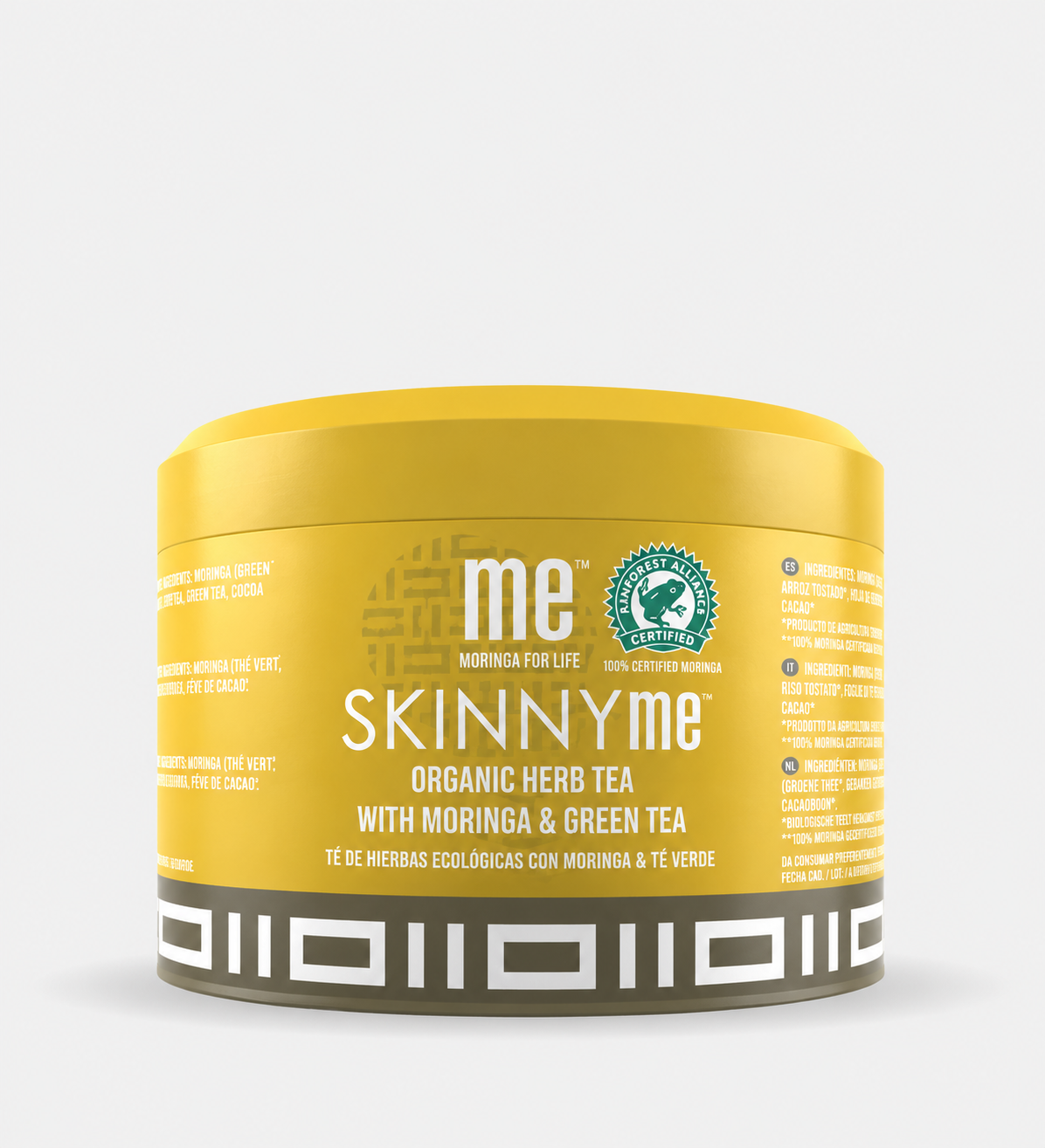 SKINNY me™ — Infusion Moringa Bio & Thé Vert — 100 g — Légèreté