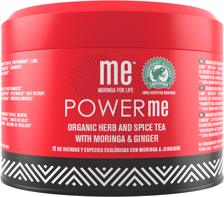 POWER me® moringa, gember, pepermunt... 